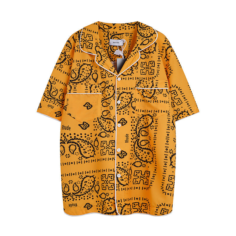 Rhude T Shir Short Sleeve Shirt Shorts Shirt
