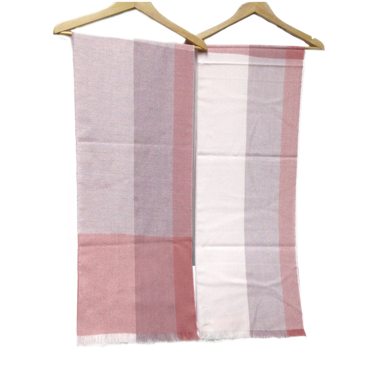 Alpaca Scarf - Baby Alpaca Fiber, Woven Scarf, Lavender & Pink Colors (JUL206)