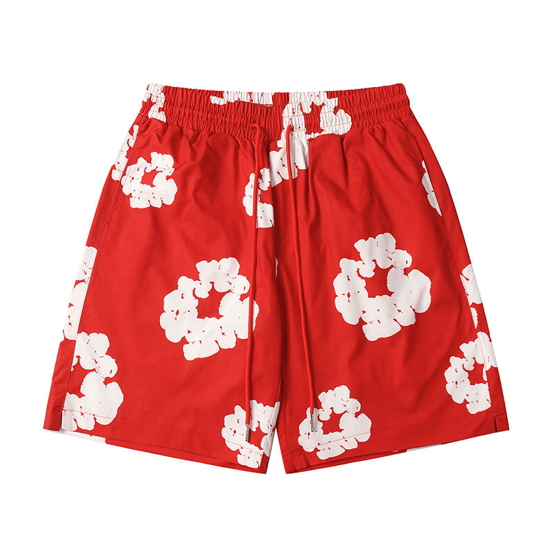 Denim Tears Shorts flower woven